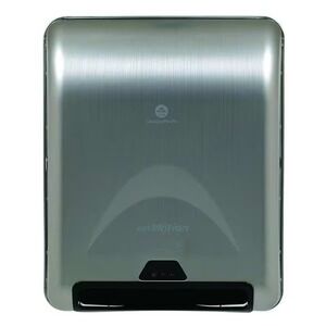 Garage Stainless Steel Auto Paper Towel Dispenser 8" Towel GEORGIA-PACIFIC 59466